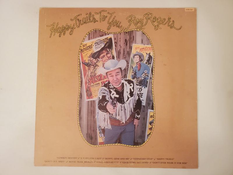 Roy Rogers Happy Trails To You vinyl record